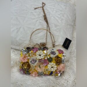 Elegant yellow Clutch